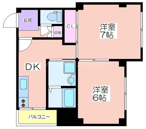 大成マンションの物件間取画像